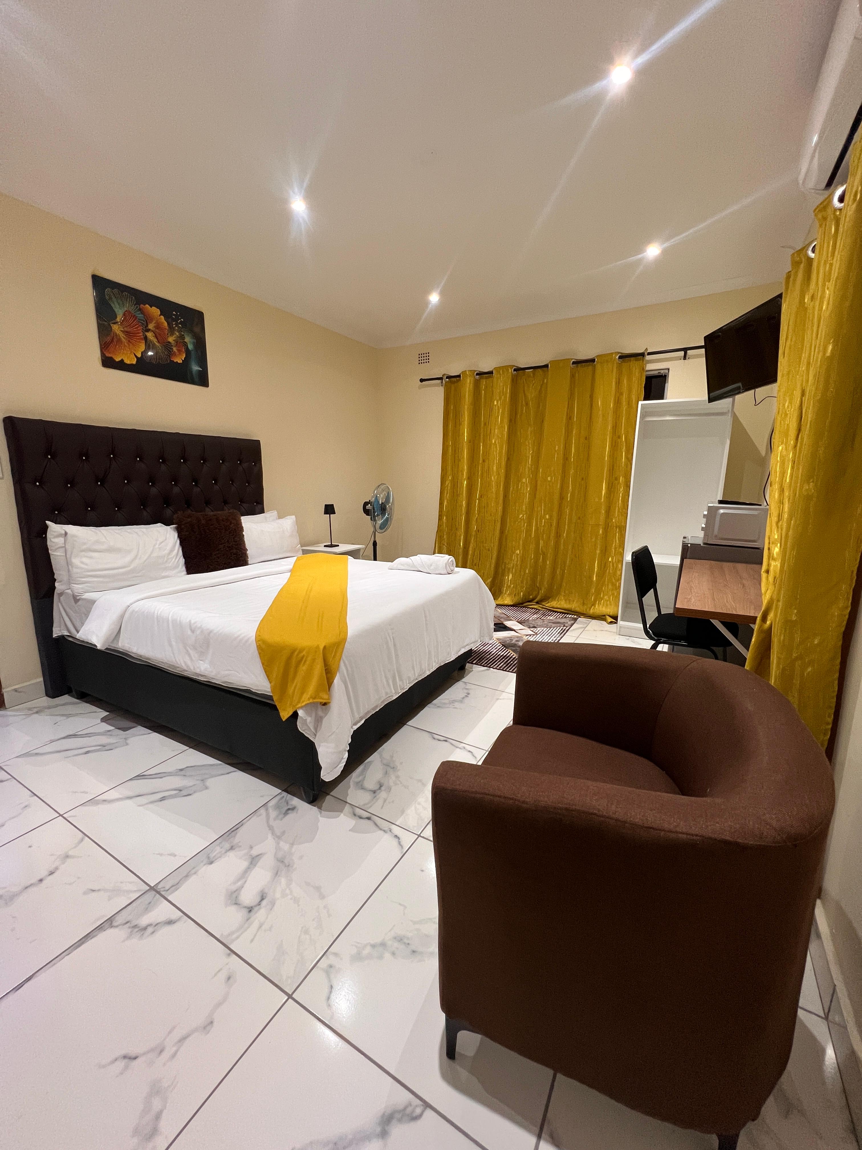 Bedroom view of Kitty Guest House